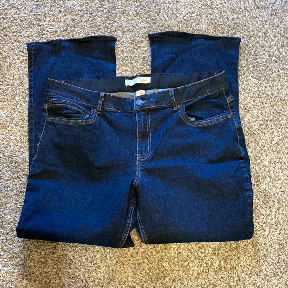Classic Blue Straight Leg Jeans